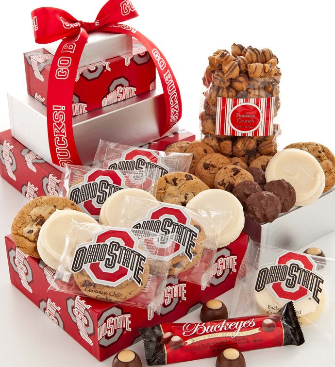 Osu Scarlet And Grey Gift Tower