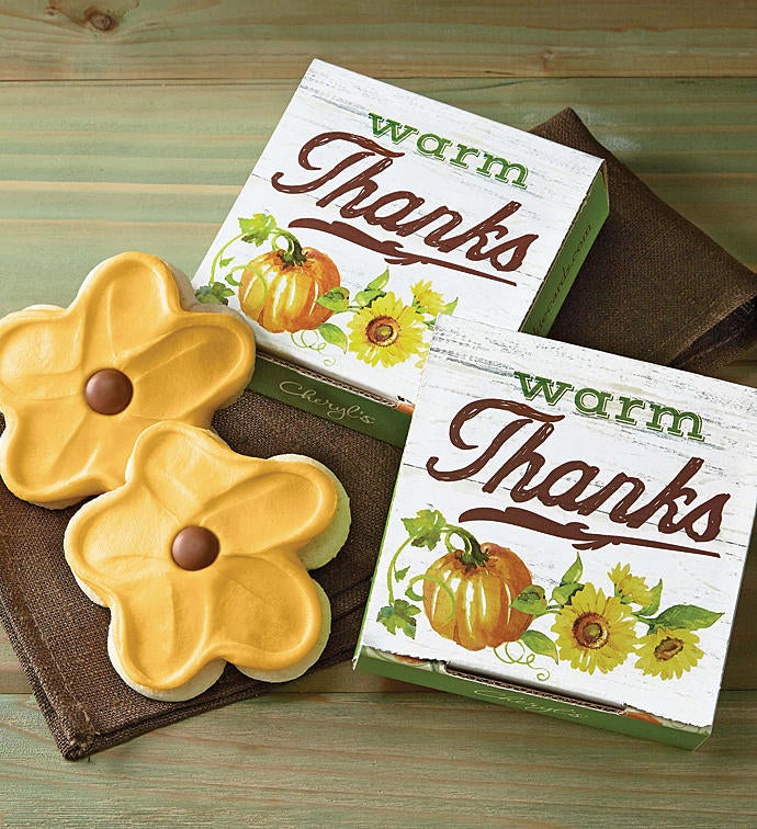 Warm Thanks Cookie Card