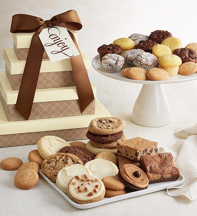 Cheryl's Message Bakery Gift Tower