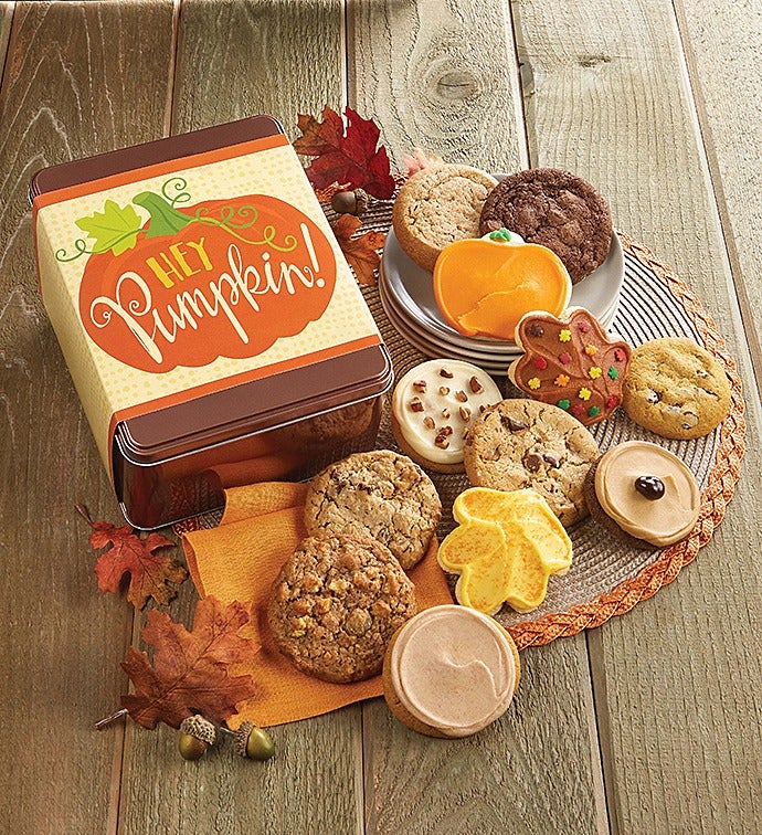 Create Your Own Hey Pumpkin Fall Gift Tin