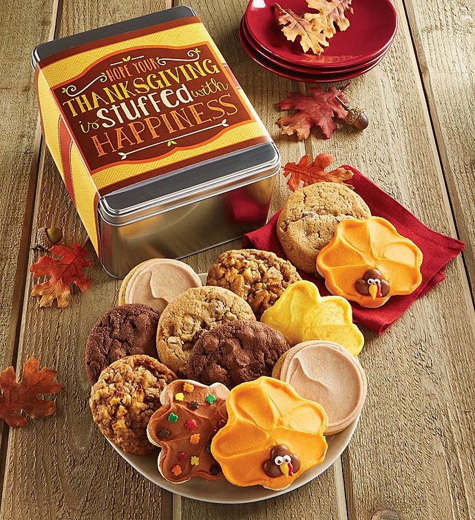 Hope Your Thanksgiving is Stuffed with Happiness Gift Tin