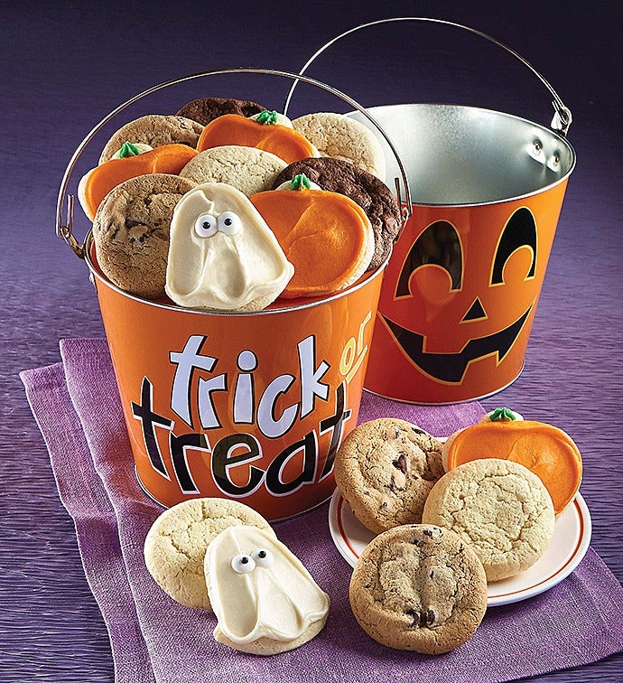 Jack O' Lantern Cookie Pail