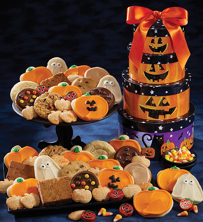 Deluxe Halloween Gift Tower