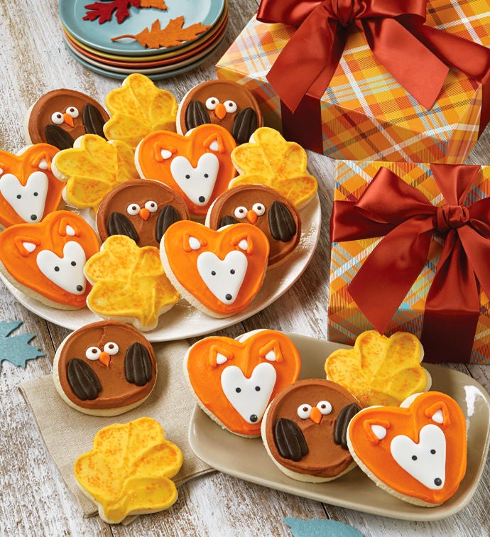 Premier Fall Cut out Gift Box