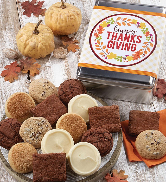Gluten Free Happy Thanksgiving Gift Tin