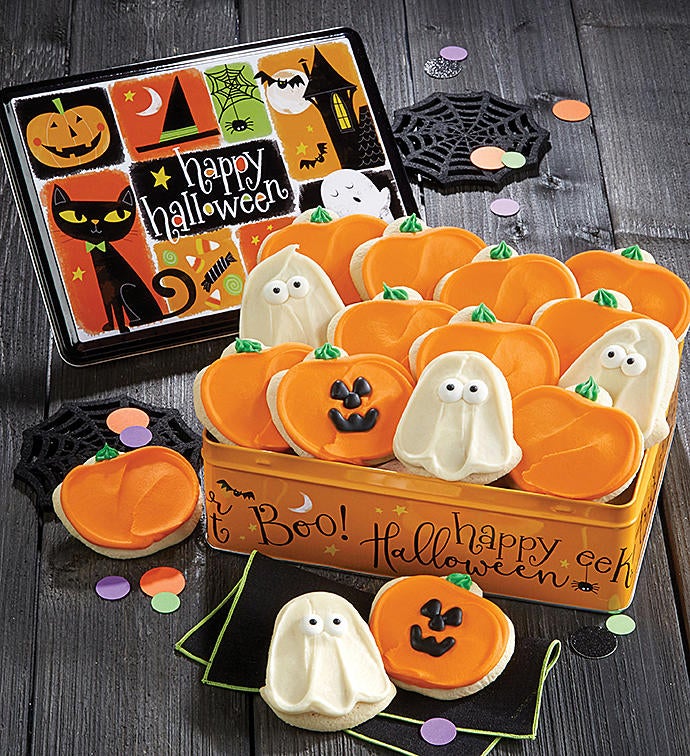 Halloween Gift Tin Halloween Cut outs