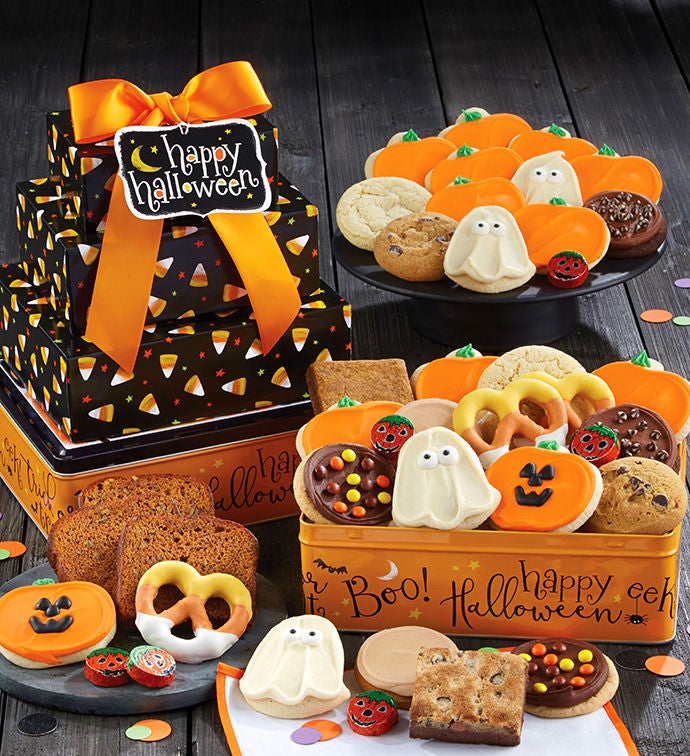 Halloween Gift Tin Tower