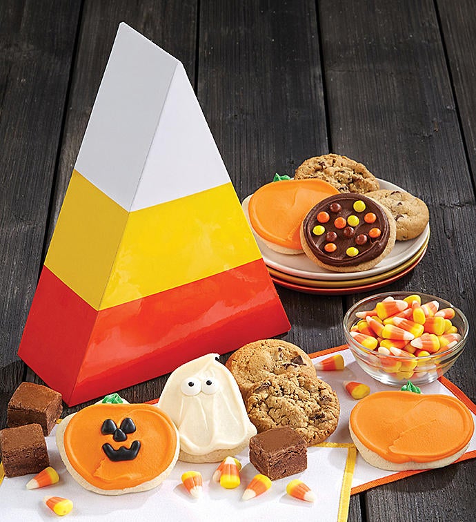 Halloween Candy Corn Gift Box