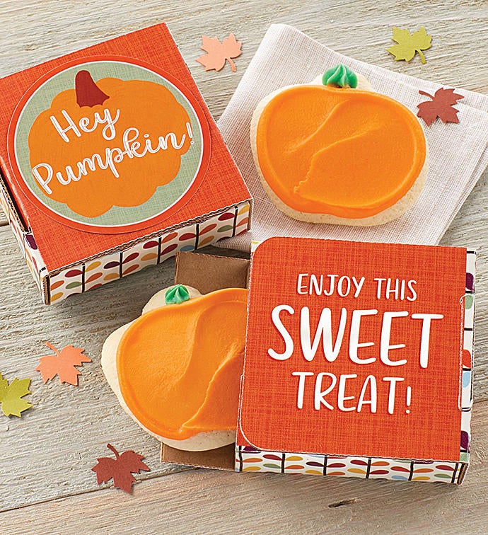 Hey Pumpkin Cookie Card
