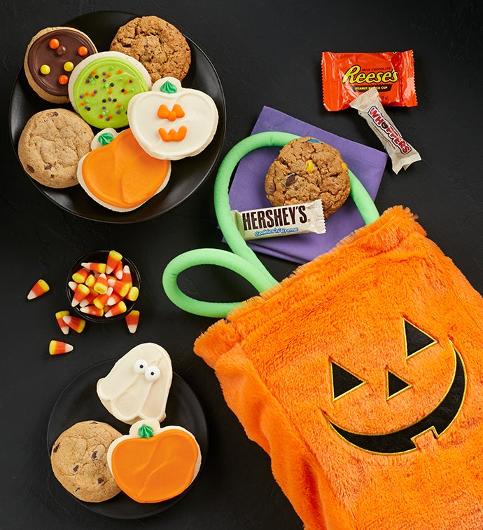 Halloween Jack Trick or Treat Tote