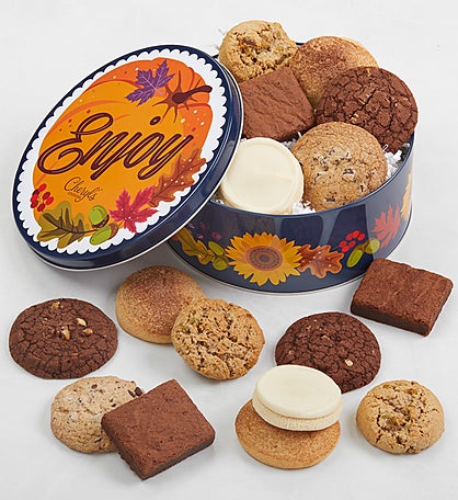 Fall Gift Tin - Gluten-Free Cookies and Brownies