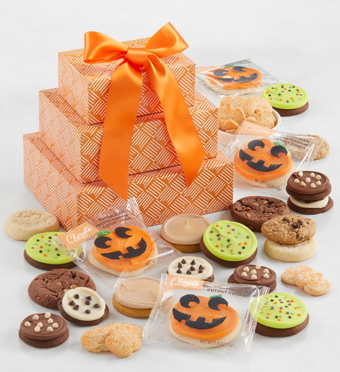 Halloween Cookie Tower