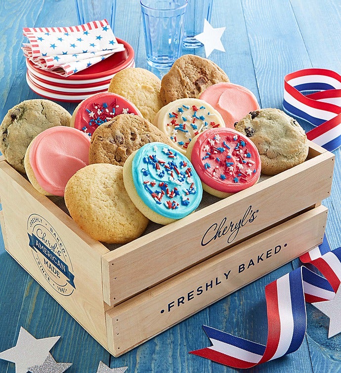 Summertime Crate of Cookies   Assorted