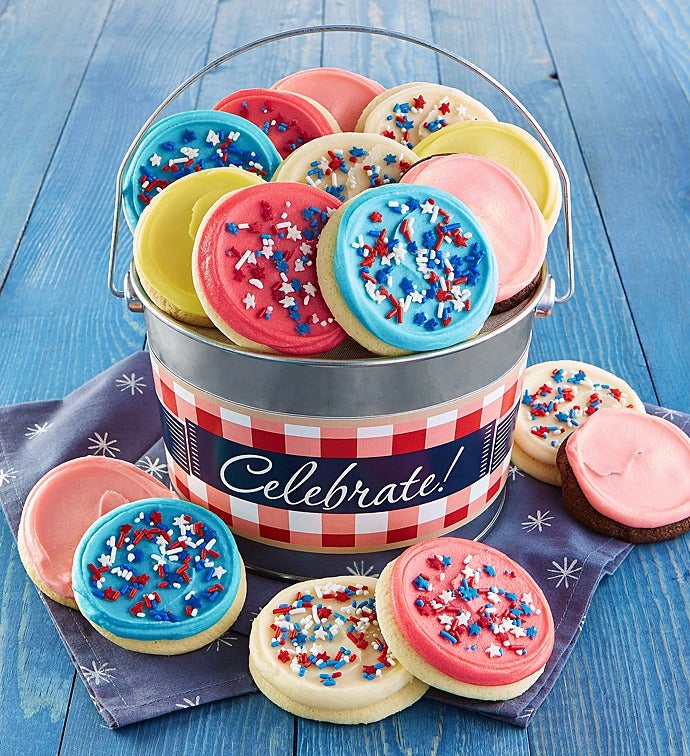 Americana Cookie Pail