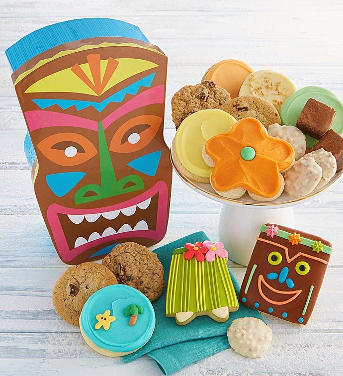 Tiki Head Treats Gift Box