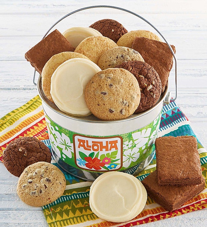 Gluten Free Aloha Cookie & Brownie Pail