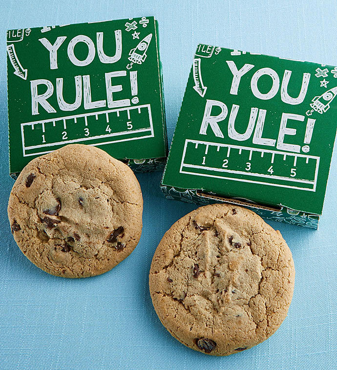 You Rule Cookie Card Chocolate Chip