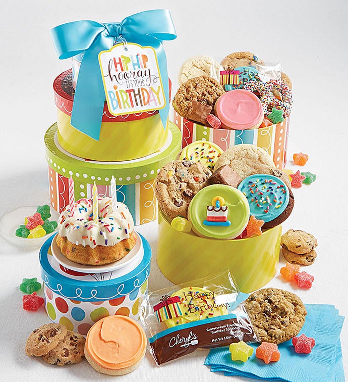 Birthday Party Gift Tower