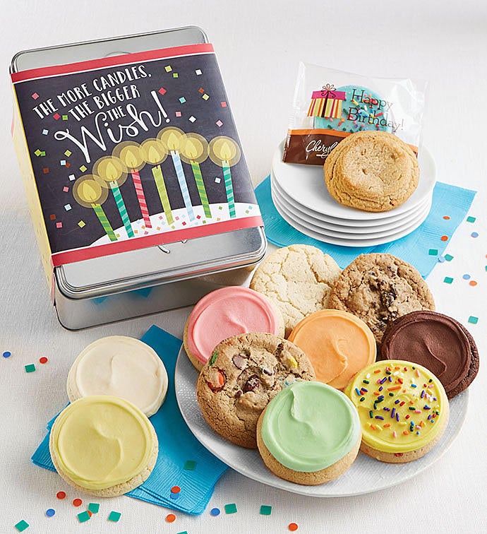 More Candles Bigger Wish Gift Tin