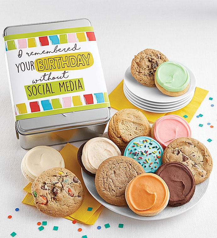 Remembered Your Birthday Gift Tin