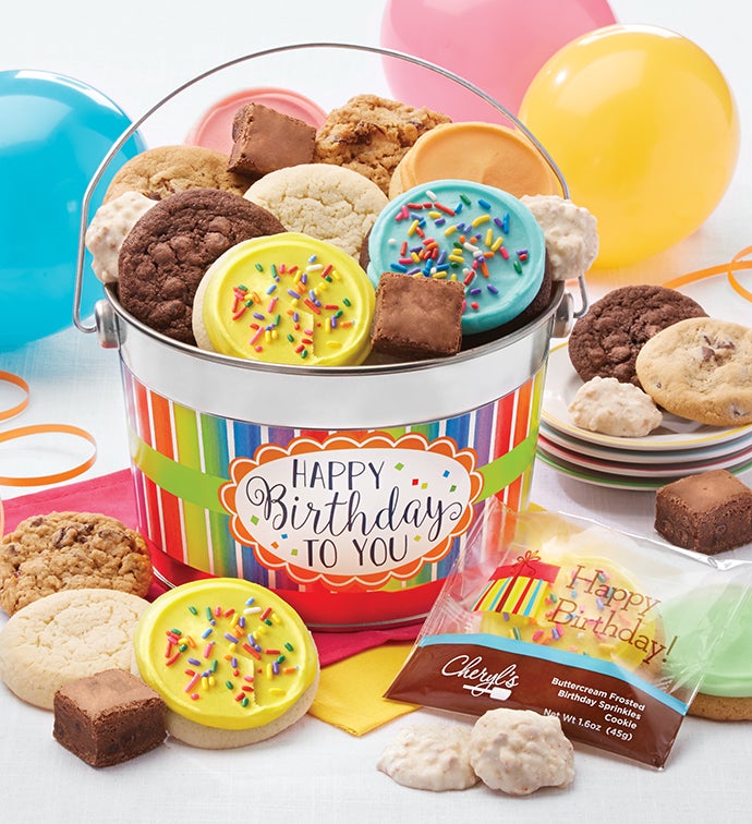 Birthday Treats Pail