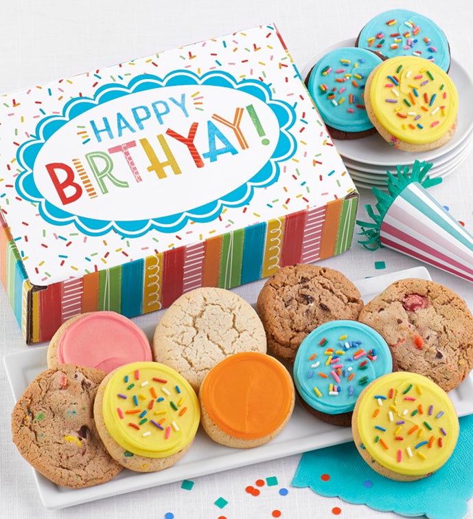 Birth-Yay Bow Gift Boxes