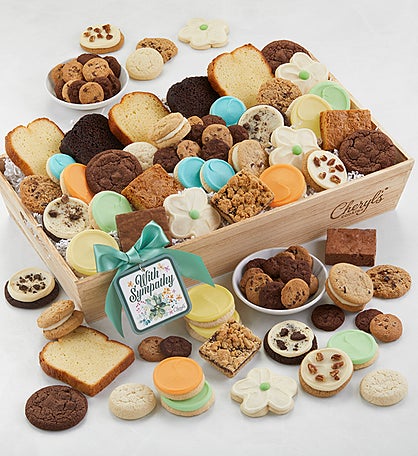 With Sympathy Gift Basket - Grand