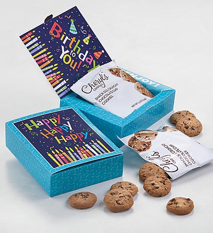 Happy Birthday Crunchy Cookie Card