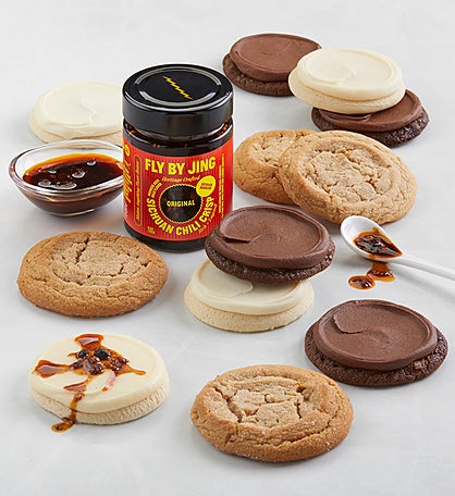 Fly by Jing Sichuan Chili Crisp Sauce & Cookies Gift Box
