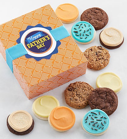 Happy Father's Day Cookie Gift Box