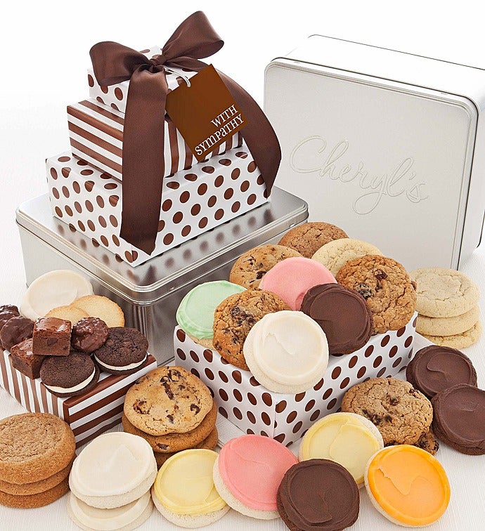 Cheryl's Sympathy Gift Tin Tower
