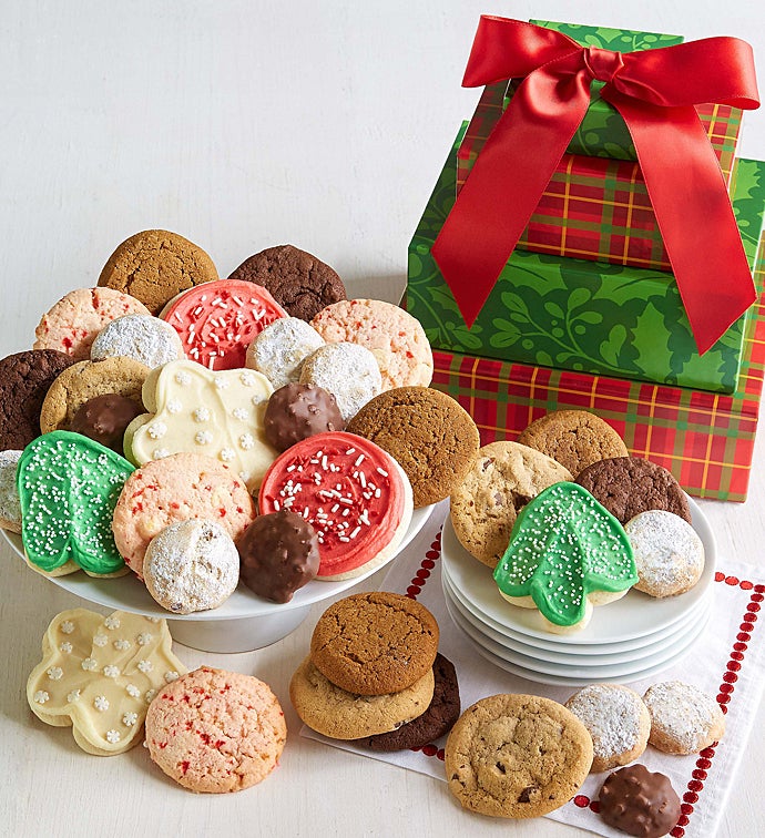 Cheryl's Holiday Treats Tower