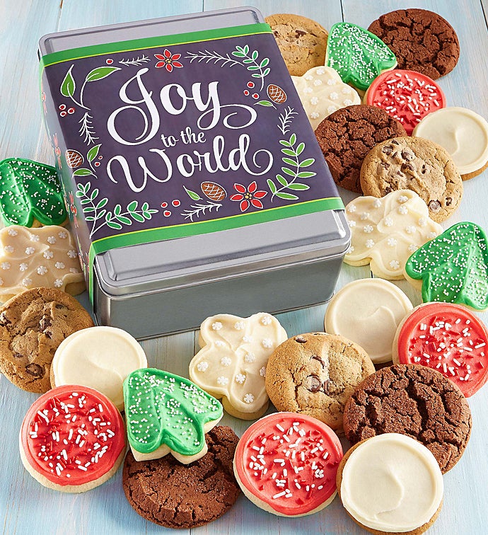 Create Your Own Joy to the World Gift Tin