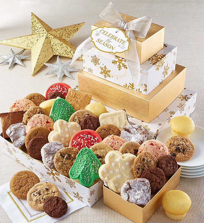 Celebrate the Season Bakery Gift Tower