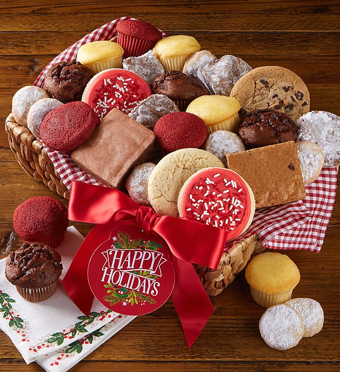 Holiday Snack Gift Basket