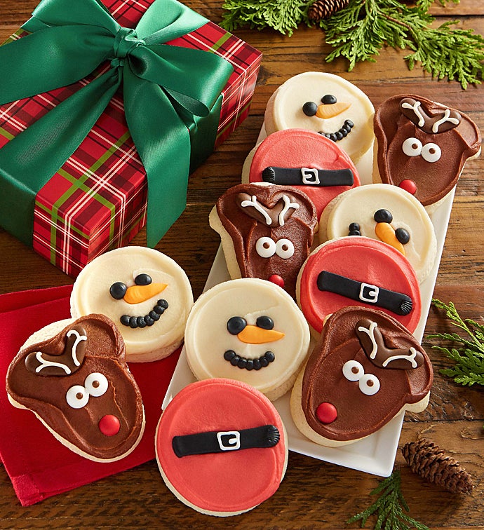 Premier Buttercream Frosted Cut Out Cookie Gift Box