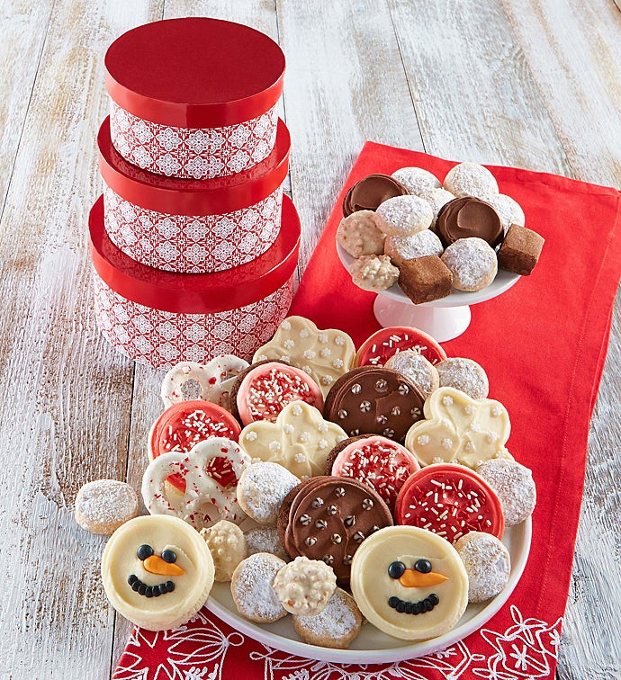 Holiday Cheer Gift Tower