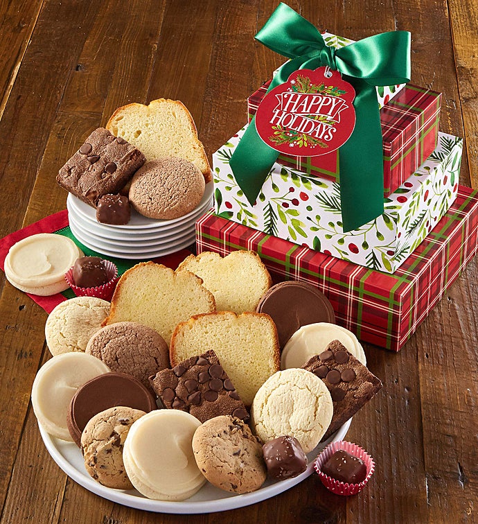 Sugar Free Happy Holiday Gift Tower