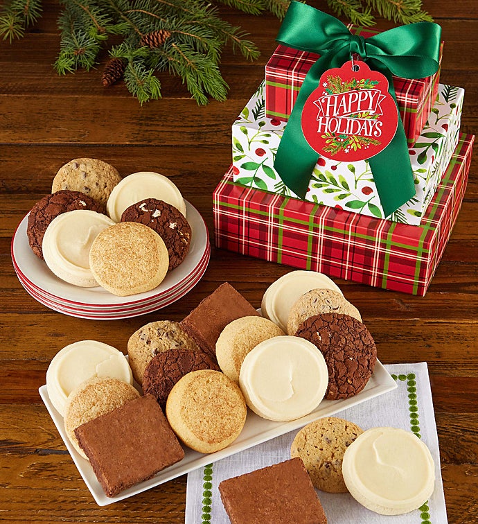 Gluten Free Happy Holiday Gift Tower