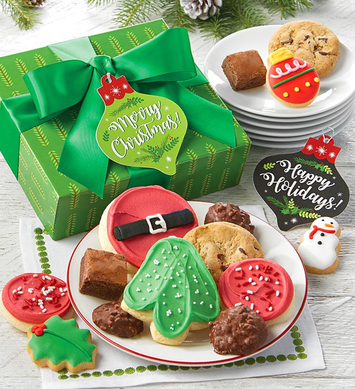 Holiday Treats Box Happy Holidays
