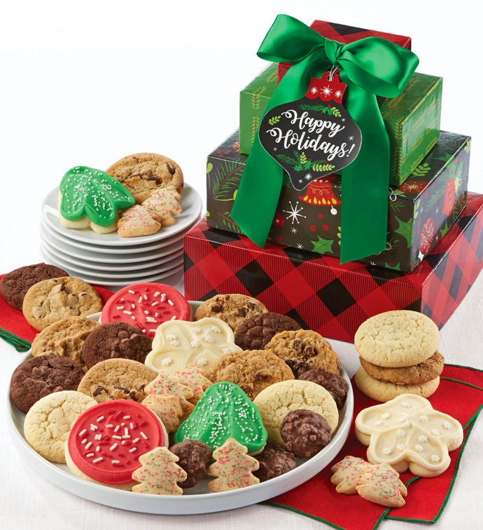 Cheryl's Holiday Treats Tower