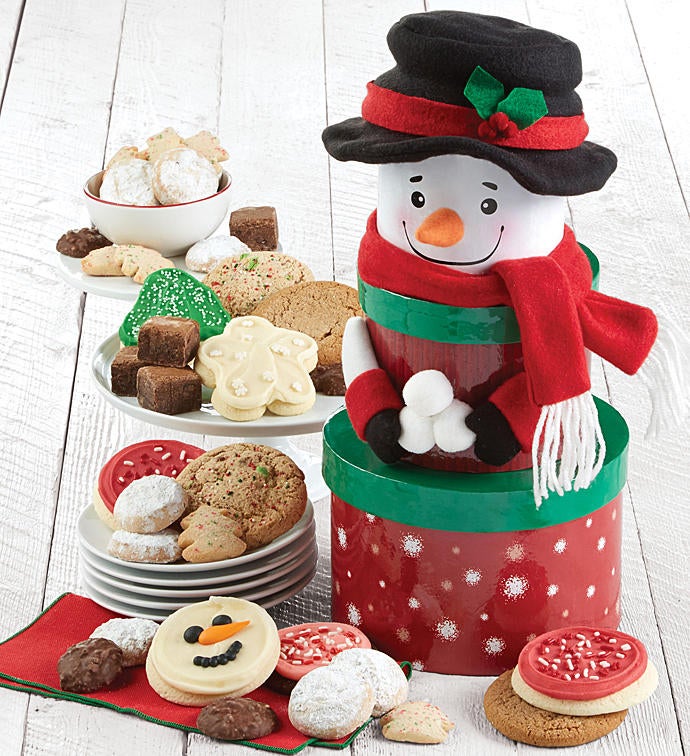 Snowman Gift Tower