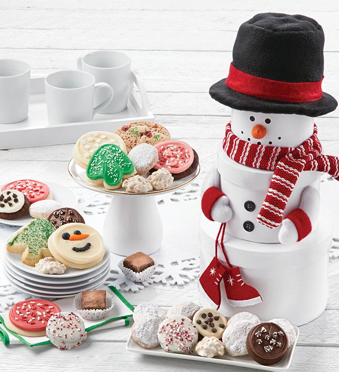 Snowman Gift Tower