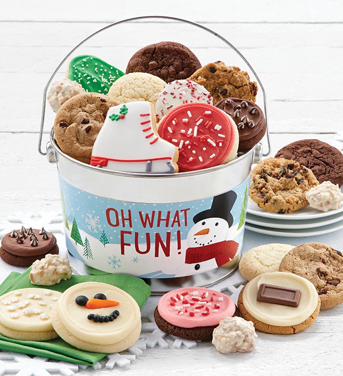 Snowman Treats Pail