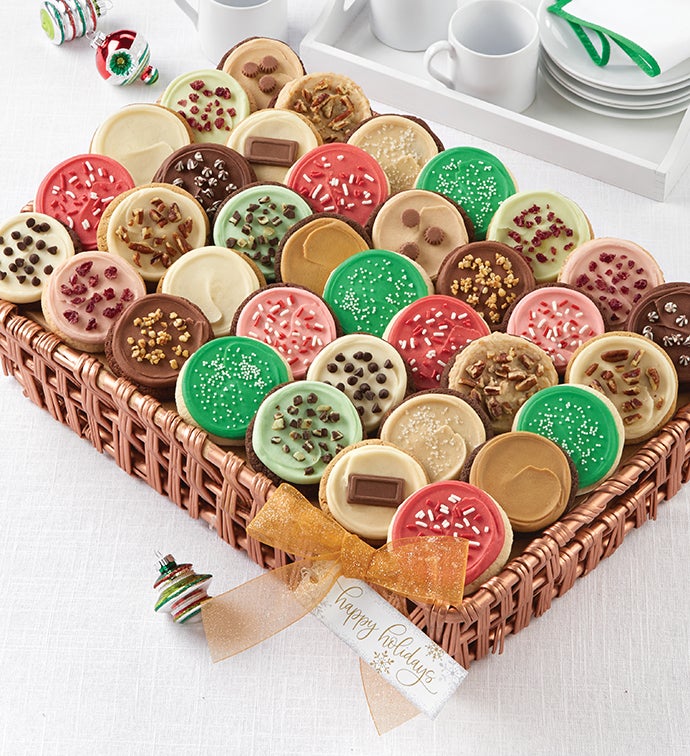 Buttercream Frosted Flavors Cookie Gift Basket Large