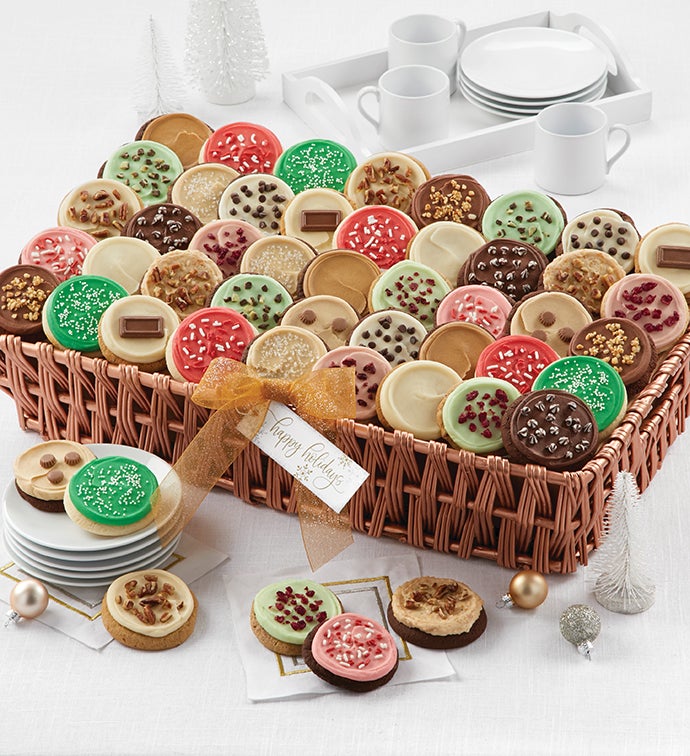 Buttercream Frosted Flavors Cookie Gift Basket Grand