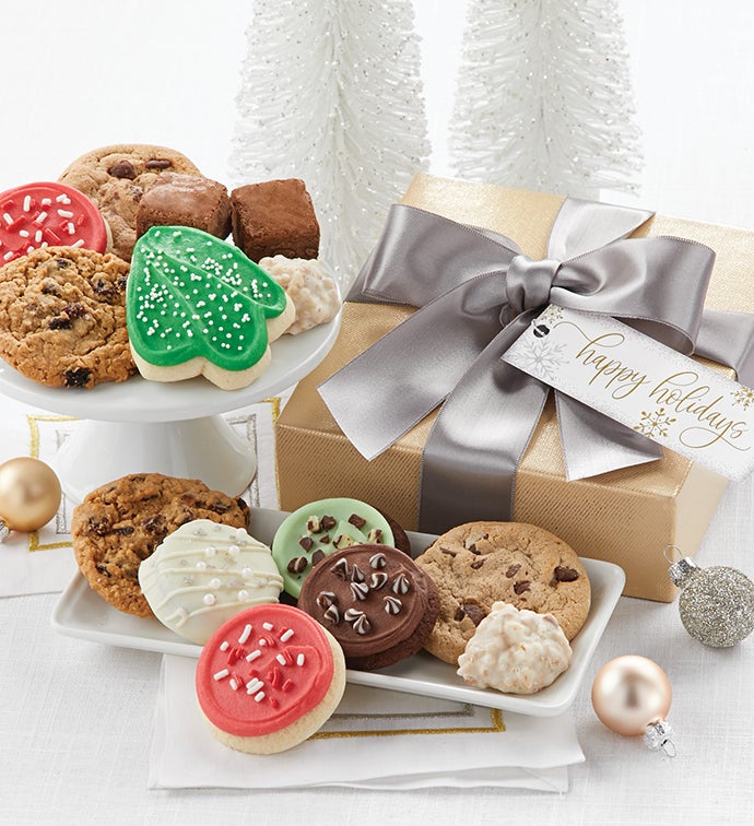 Happy Holidays Sparkling Treats Gift Box