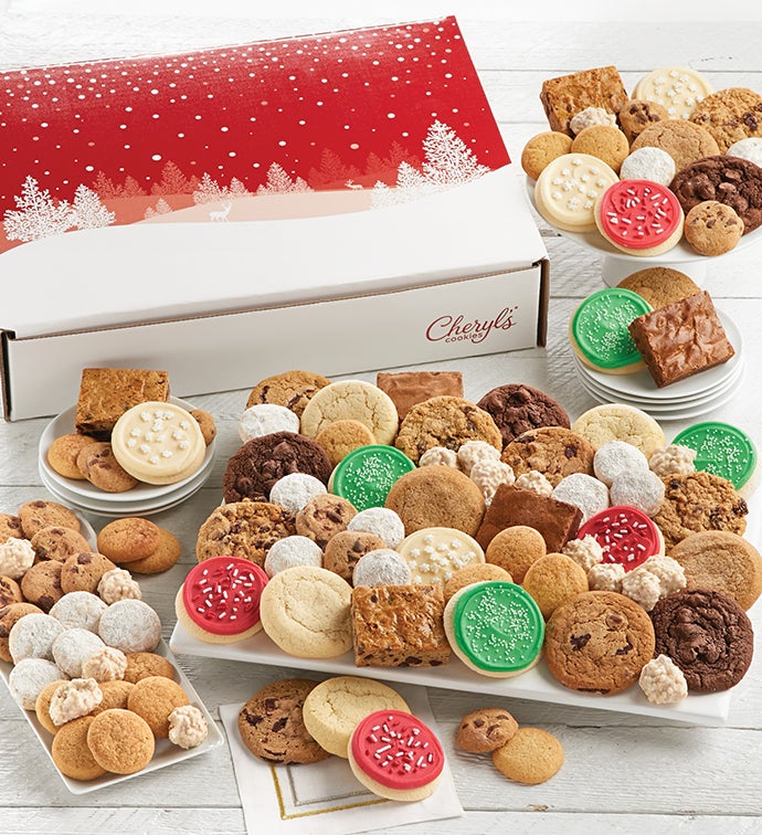 Festive Holiday Bakery Gift Box Grand