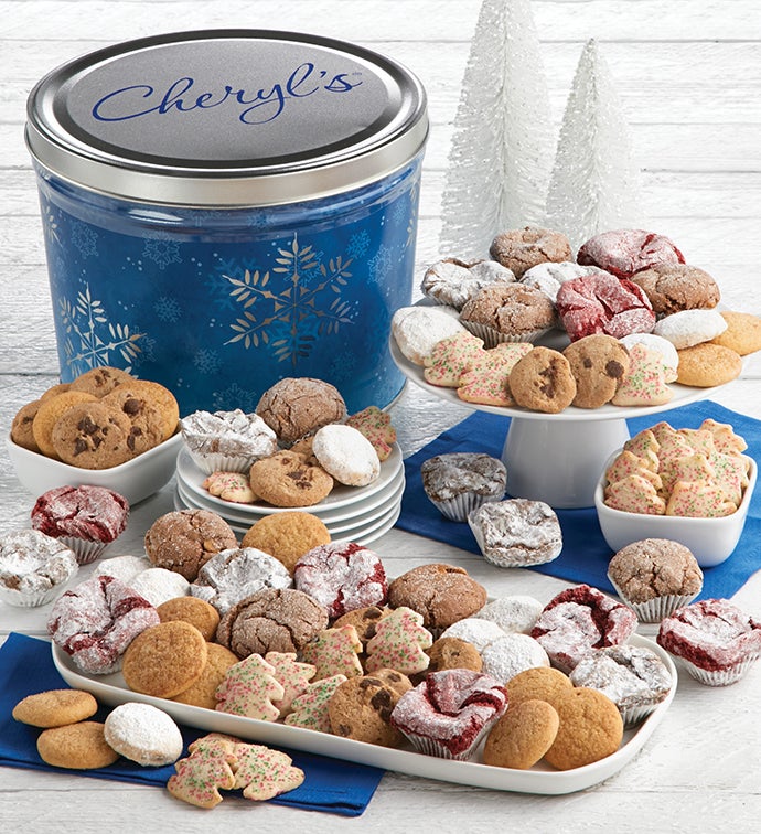 Snowflake Snack Drum