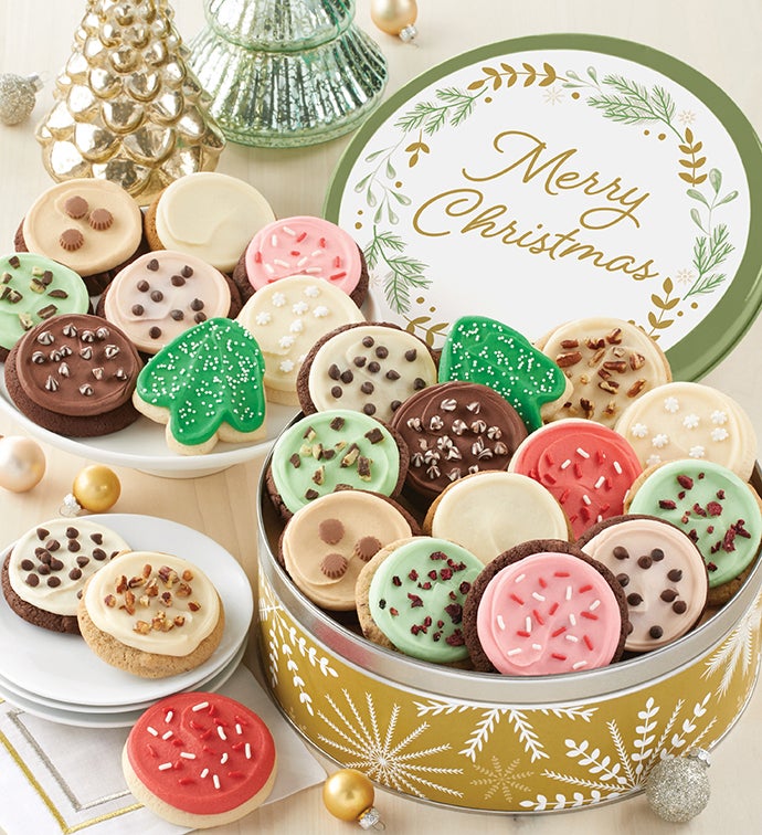 Premier Merry Christmas Gift Tin – Frosted Assortment